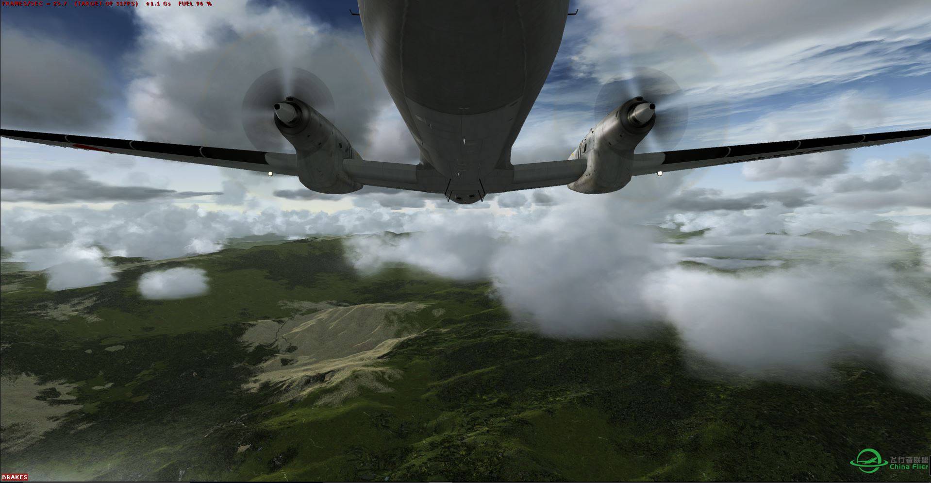 日本双引擎经典 凤凰YS-11 FSX-1372 