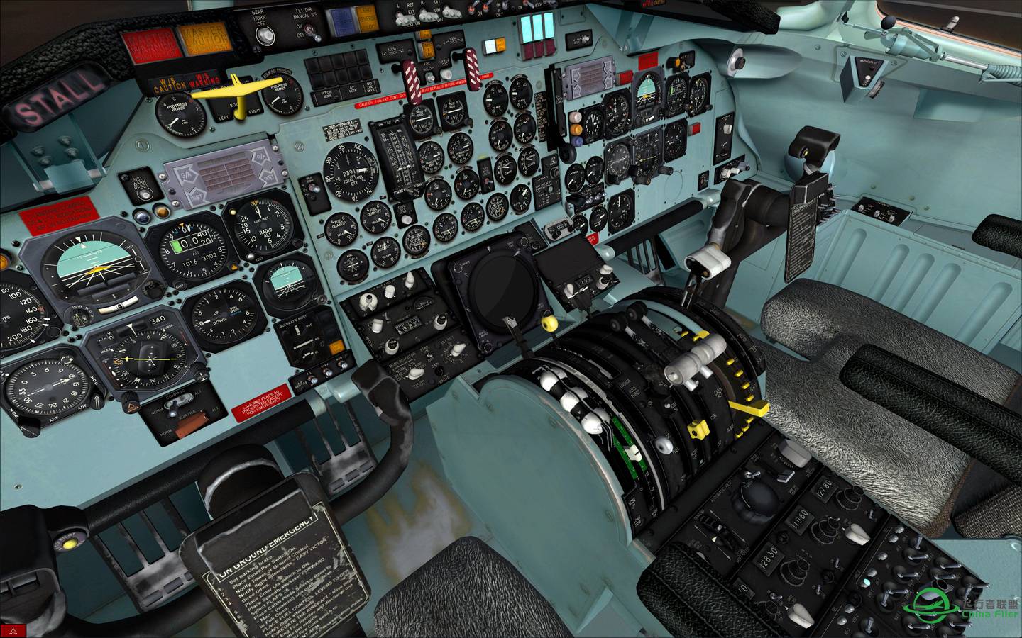 MD80高清驾驶舱-3144 