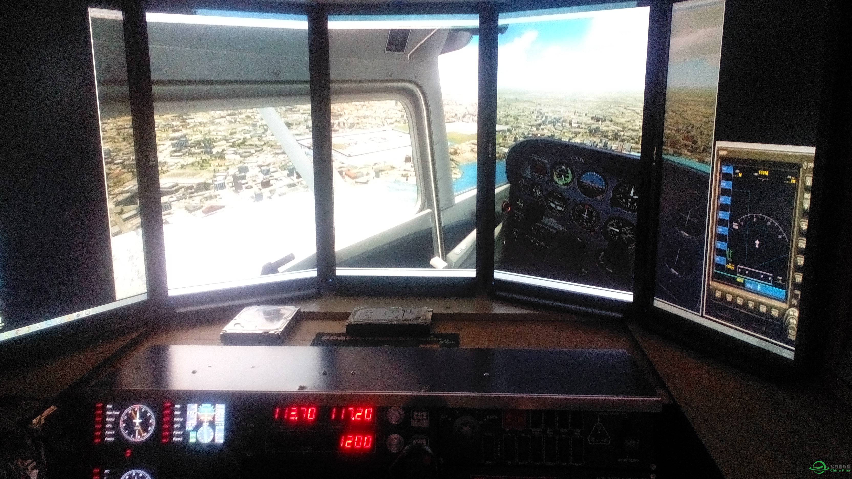 塞斯纳172本场五边练习-8208 