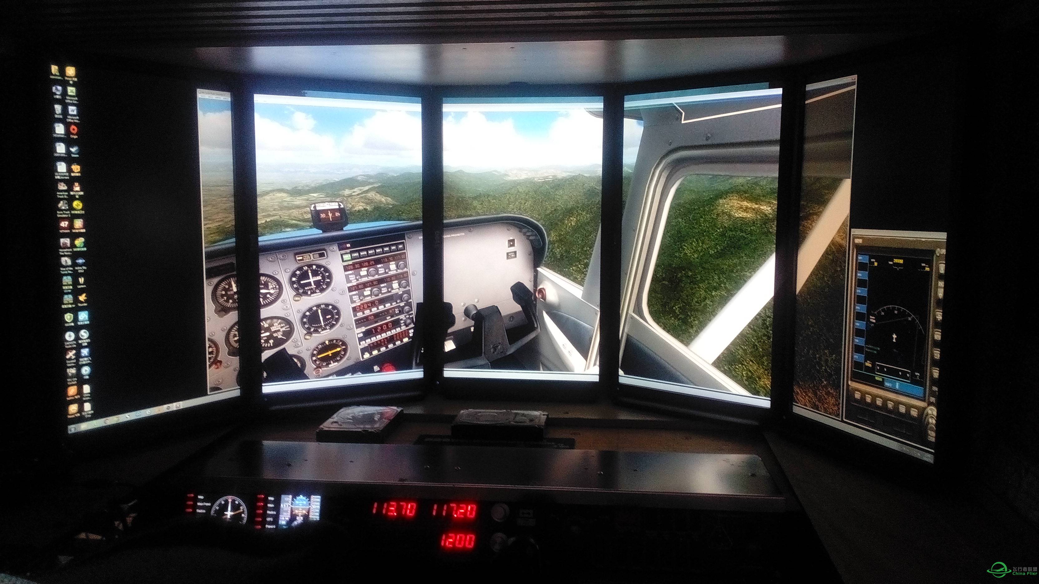 塞斯纳172本场五边练习-5848 