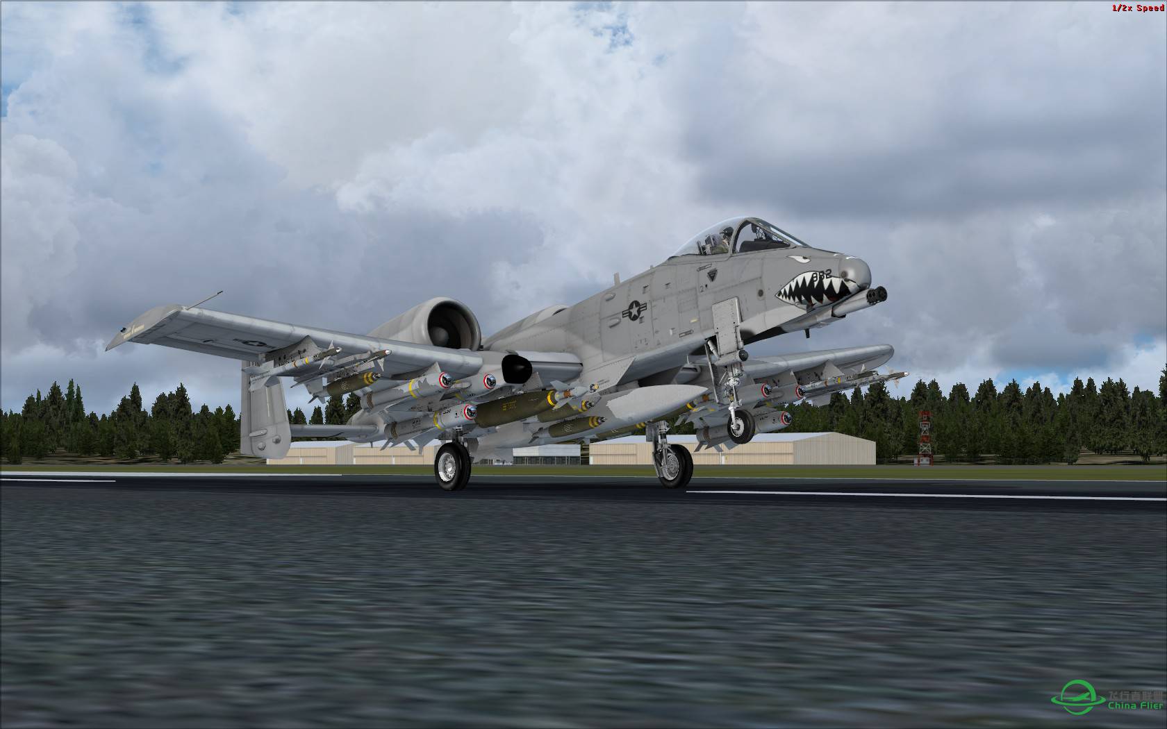 起飞时不慎尾翼擦到跑道, 火星四溅-2088 