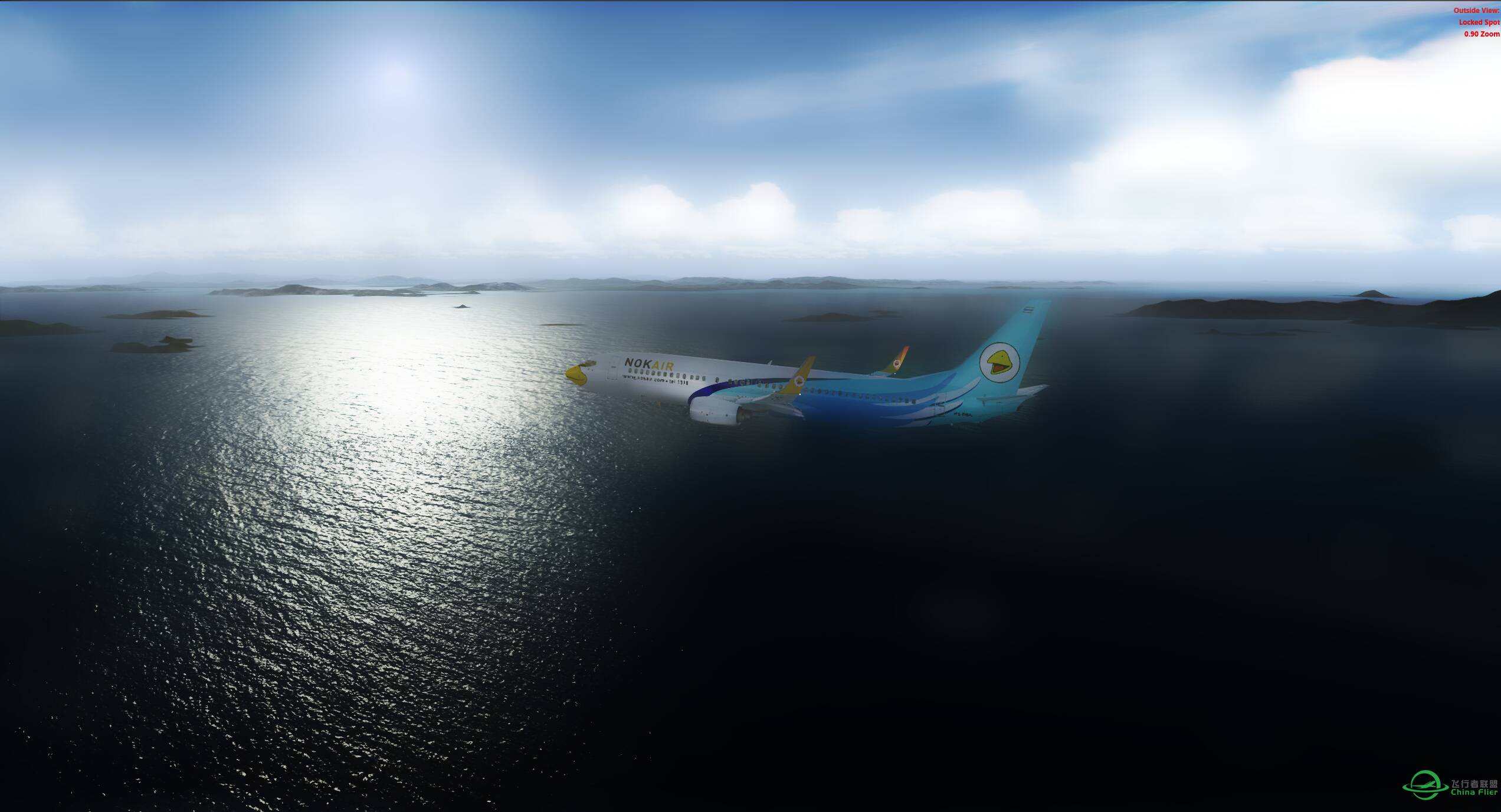 第三次联飞，落地香港赤腊角机场-8240 