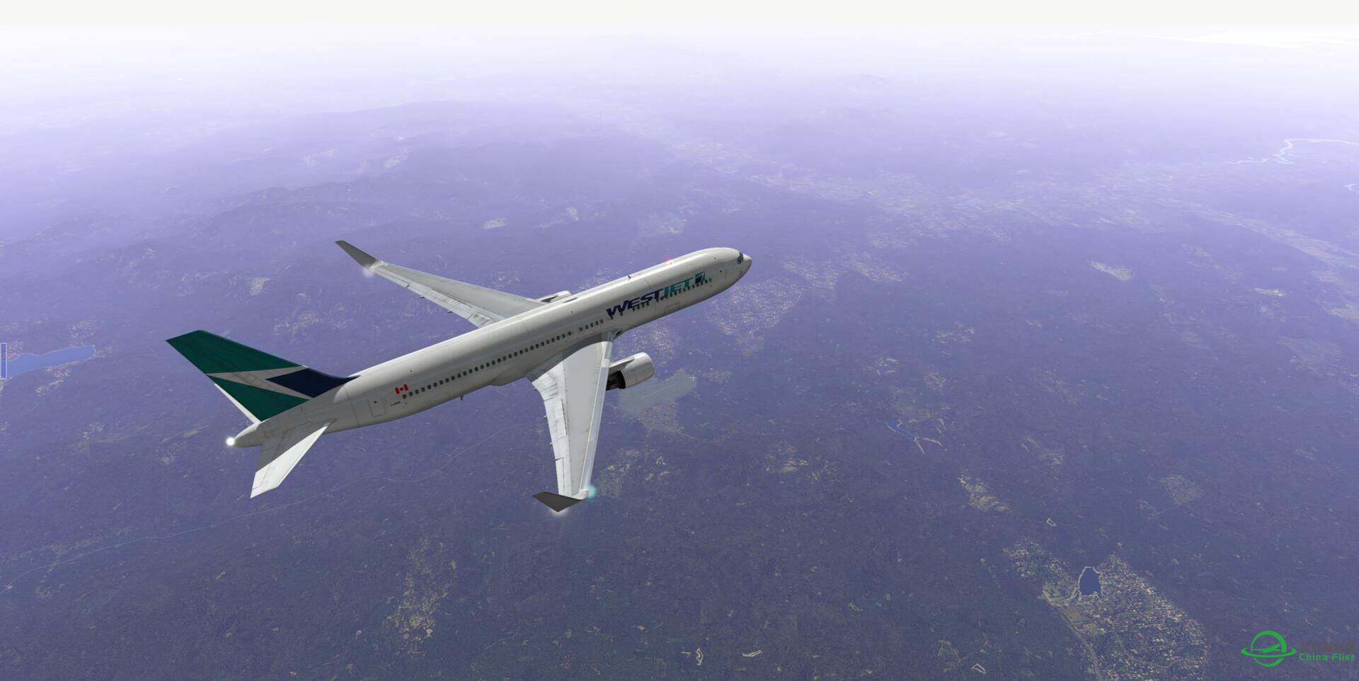 FlightFactor - Boeing 767-300 ER  + SkyMaxx 3.2.1 飞行美图-3909 