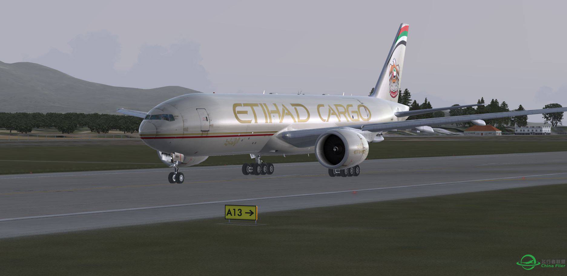 B777 ETIHAD Cargo @ LGAV-5209 