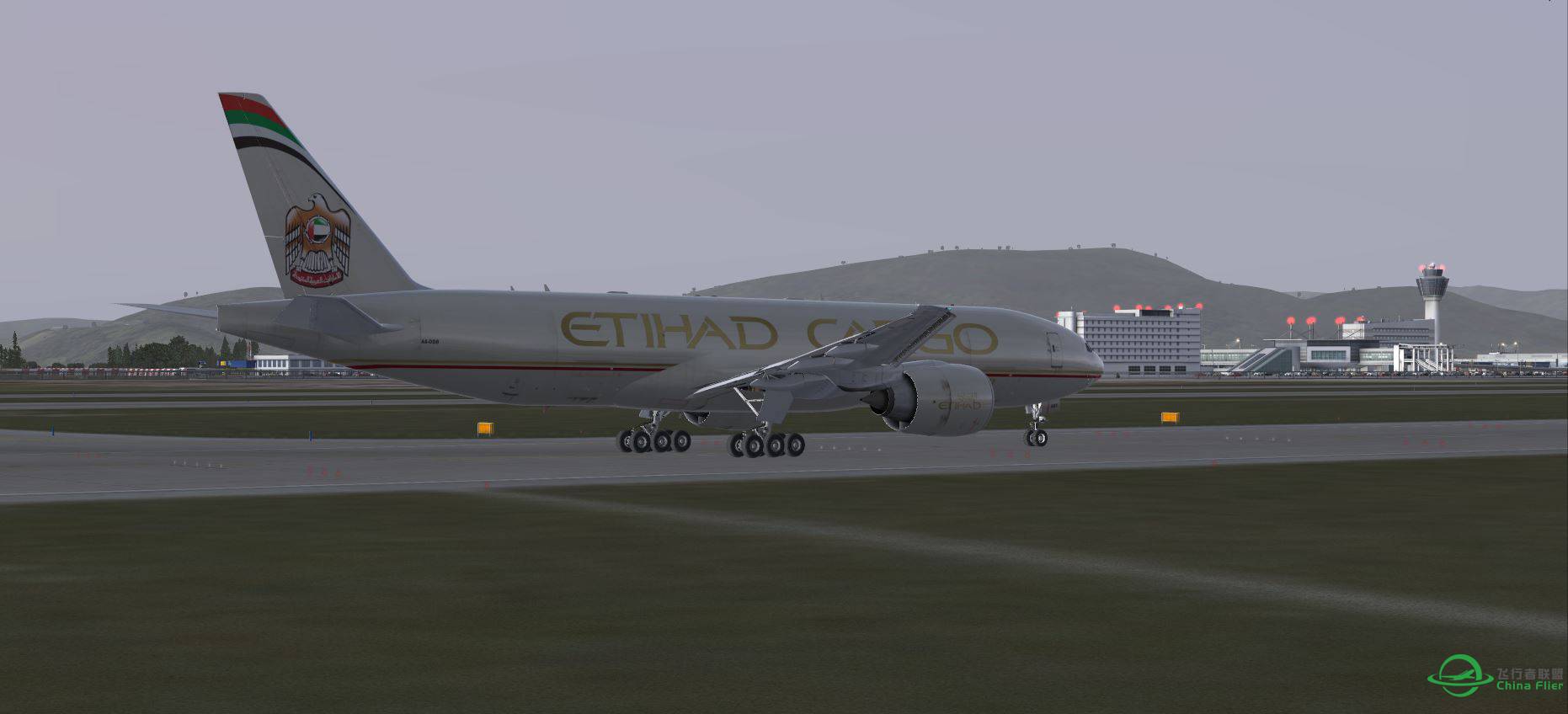 B777 ETIHAD Cargo @ LGAV-3437 