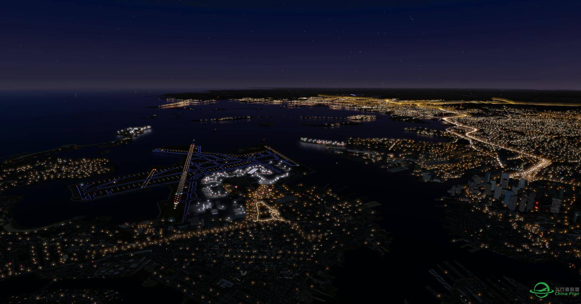 X-Plane 10 - IXEG 737 + KBOS 地景 很真实的美图-710 