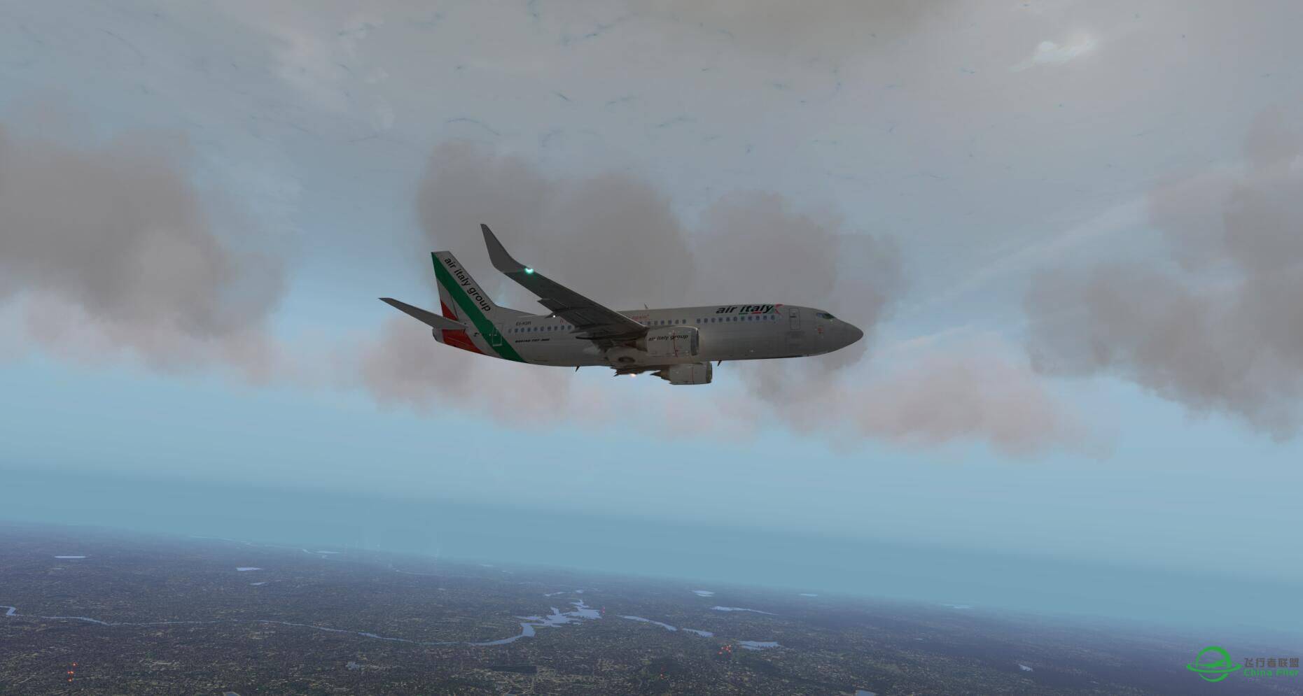 X-Plane 10 - IXEG 737 + KBOS 地景 很真实的美图-2004 