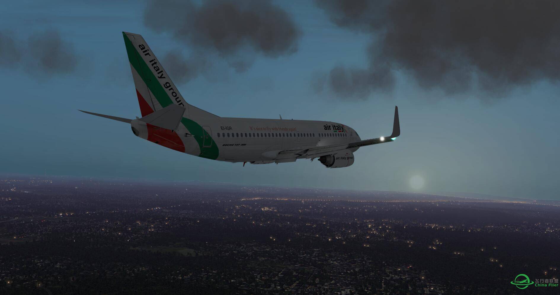 X-Plane 10 - IXEG 737 + KBOS 地景 很真实的美图-812 