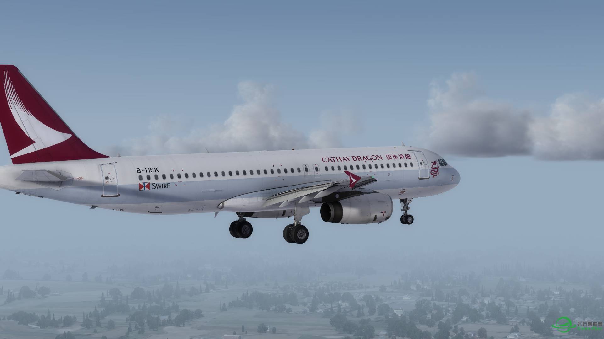 Re-branding之後，國泰港龍Cathay Dragon A320的“首飛”-916 