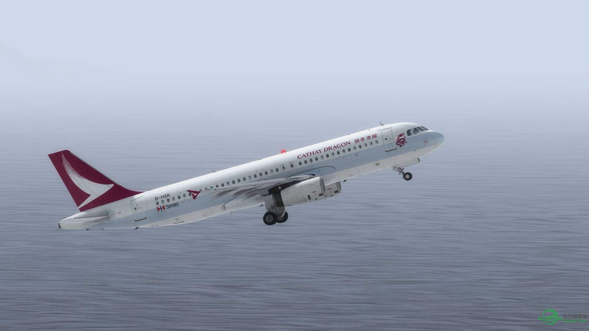 Re-branding之後，國泰港龍Cathay Dragon A320的“首飛”-4862 