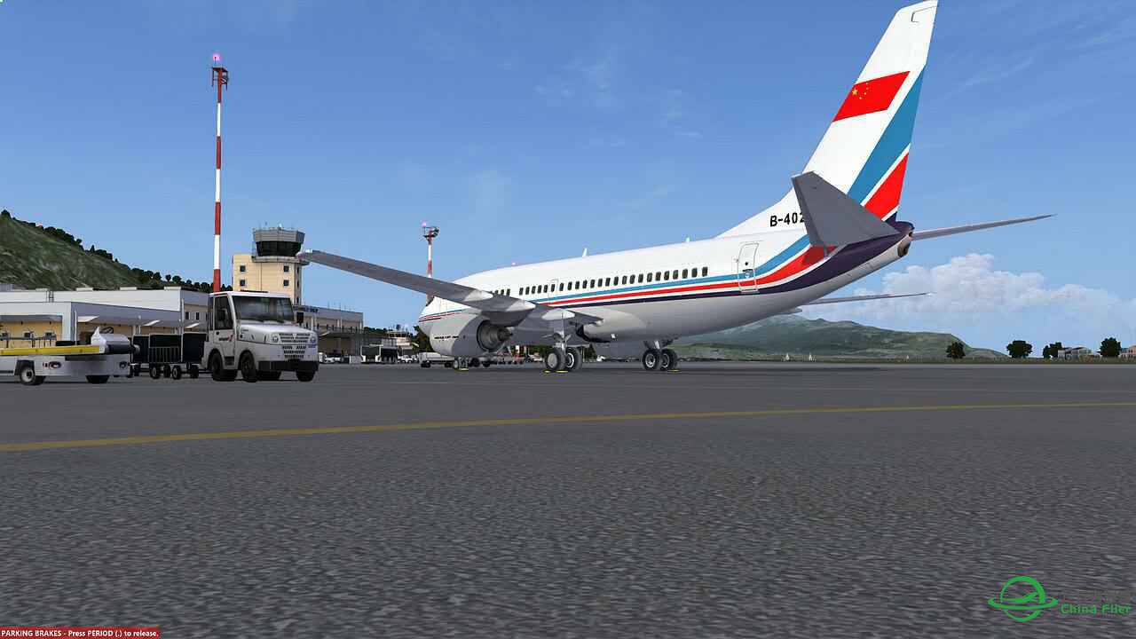 Samos 09跑道目视盘旋进近技巧-8454 