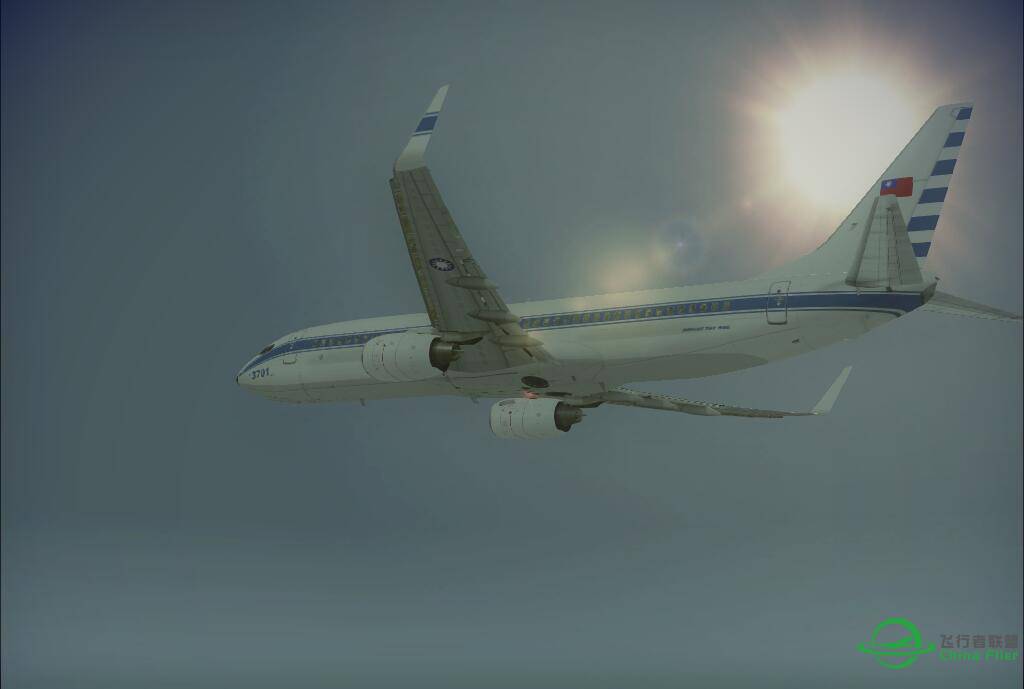 B737-800庆贺波音百年（fs9）-3873 