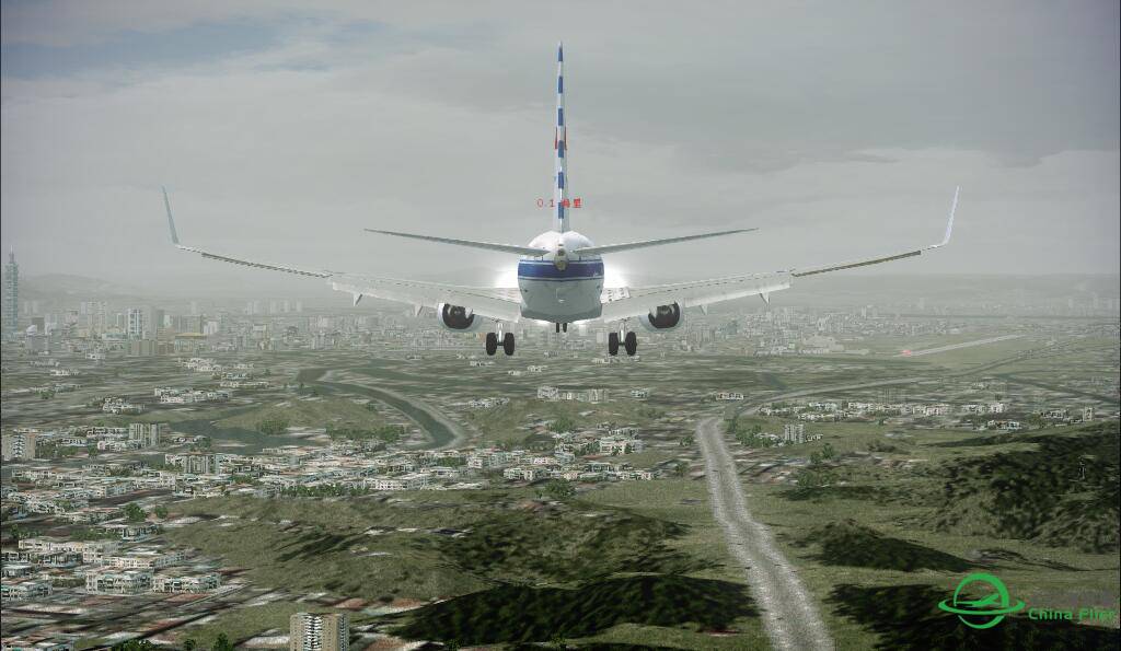 B737-800庆贺波音百年（fs9）-7562 