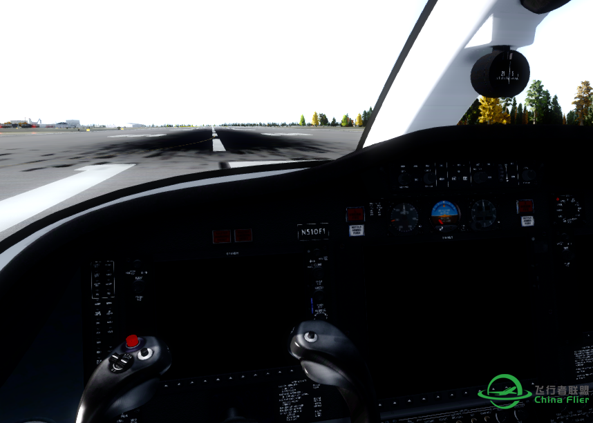 我的 导航 飞机姿态都没了，安装Flight1 - 赛斯纳 奖状 野马...-7126 