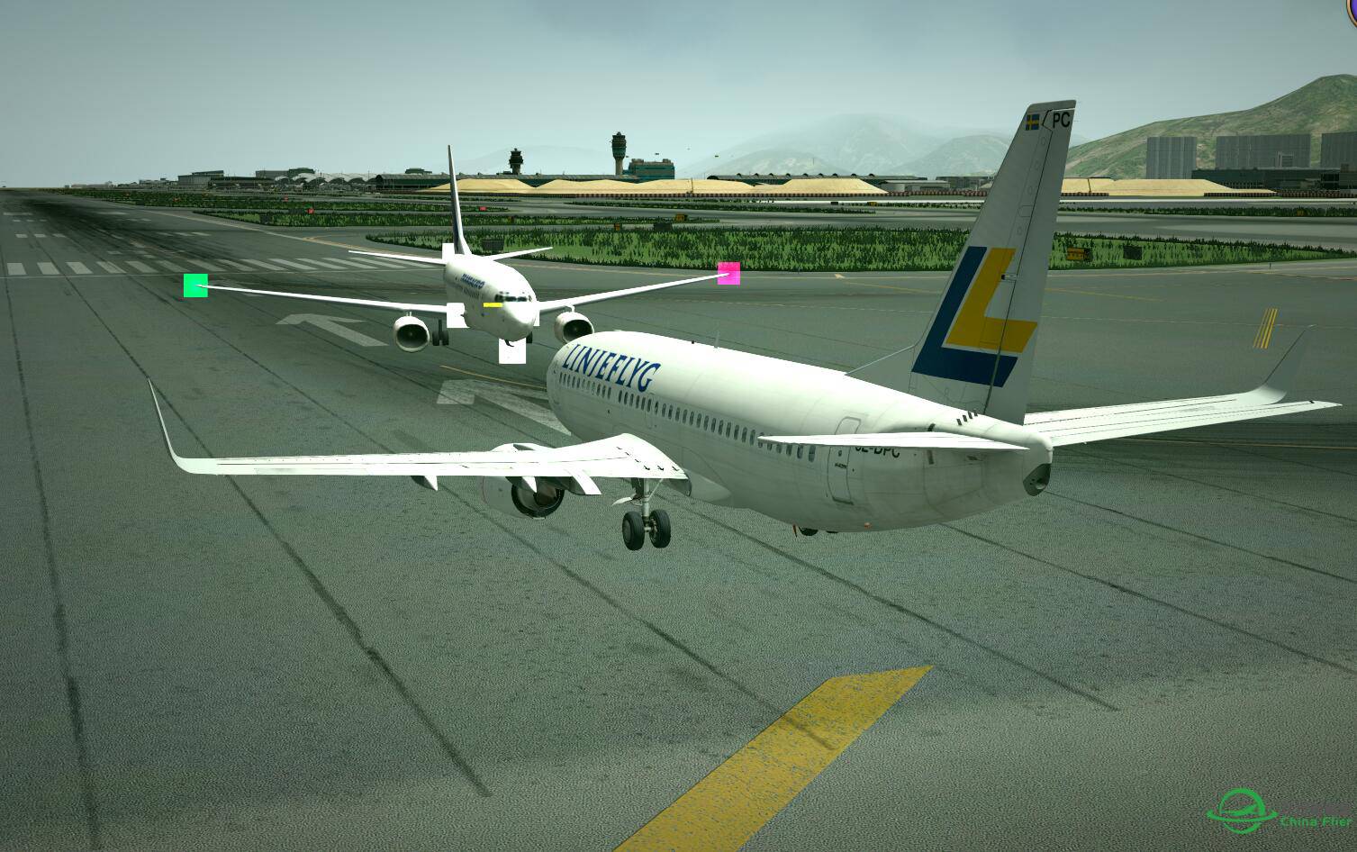 X-PLANE 10连线状态飞友机模灯光问题求解！-7936 