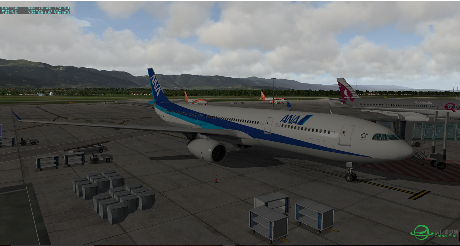 ANA RWdesign a330 fictional 涂装-8321 