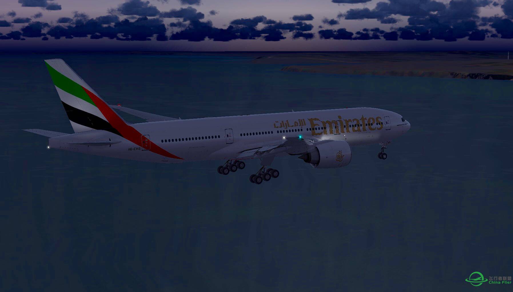 完成个人成就√悉尼到伊斯坦堡（YSSY-LTBA) 14959KM-1725 