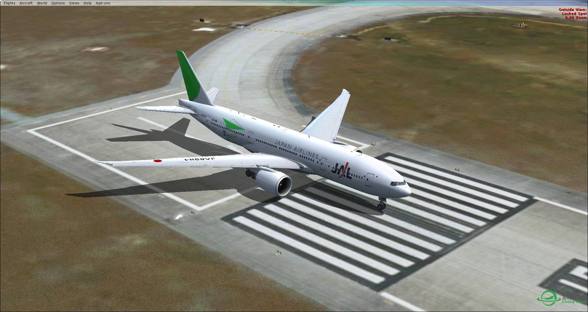 求教各位大大，安装完orbx ybbn以后进机场发现地面标志很...-5063 