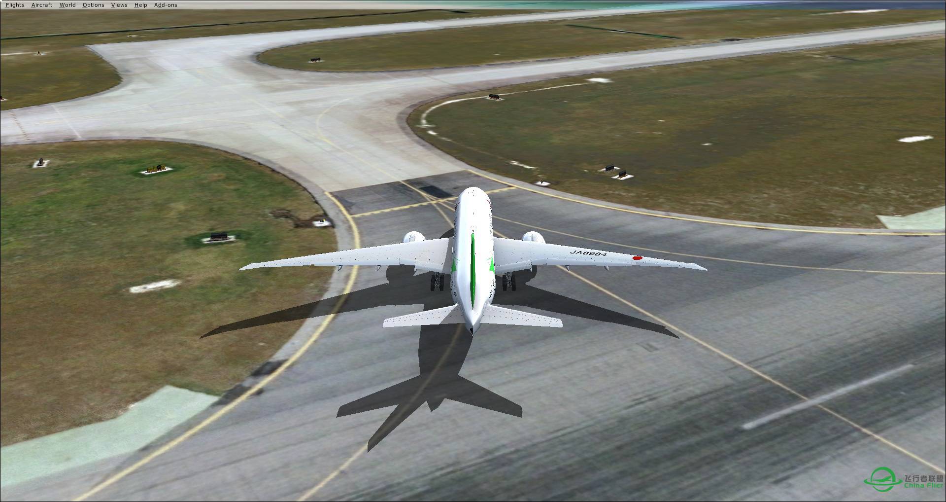求教各位大大，安装完orbx ybbn以后进机场发现地面标志很...-7771 