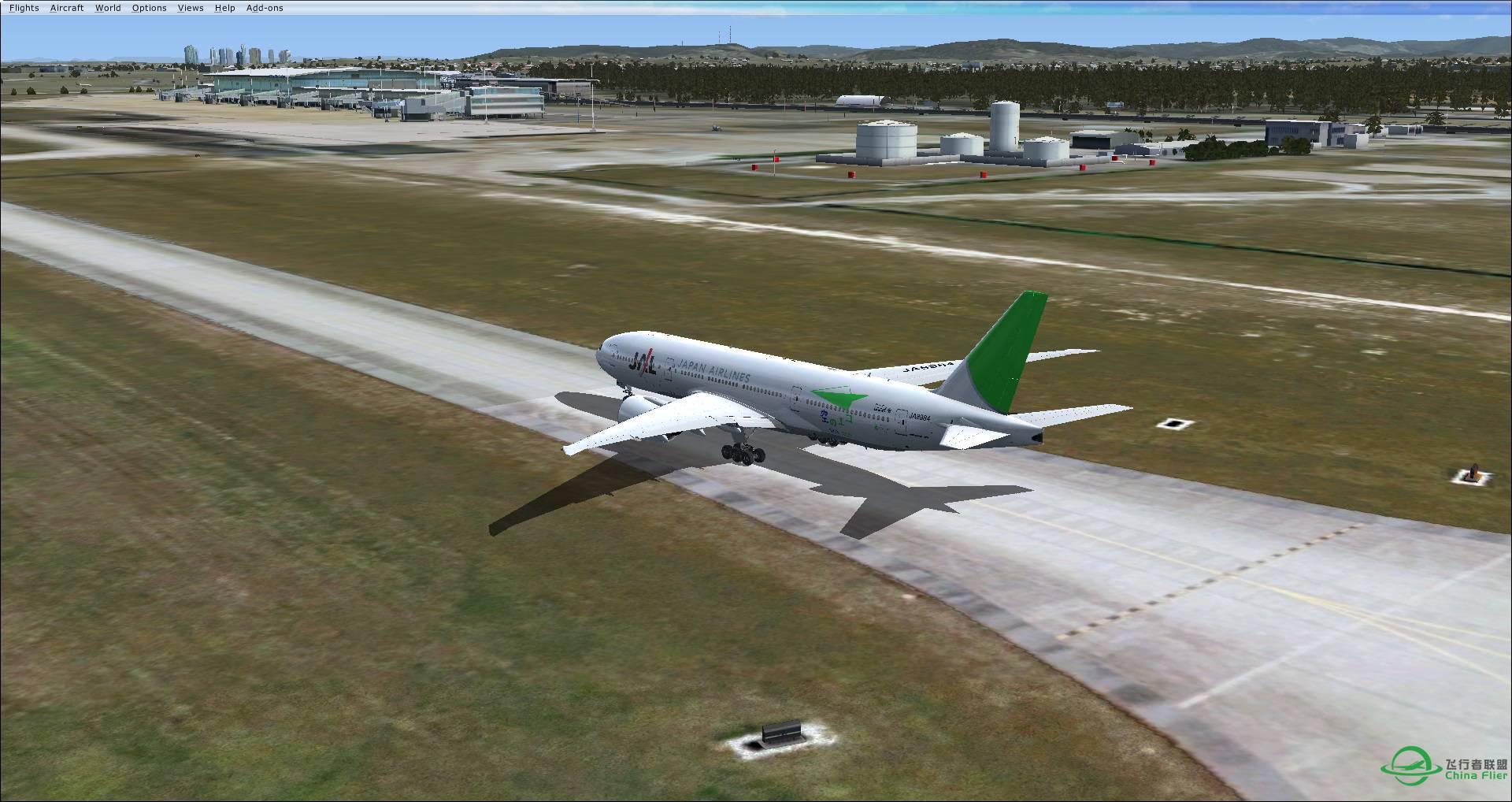 求教各位大大，安装完orbx ybbn以后进机场发现地面标志很...-5028 