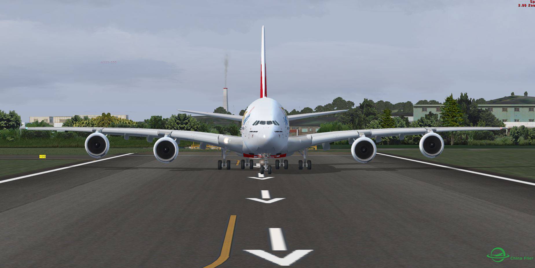 A380 Emirates LA RCTP takeoff-8432 