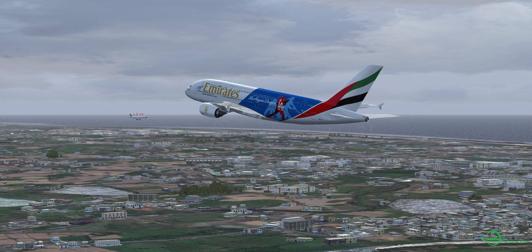 A380 Emirates LA RCTP takeoff-1457 
