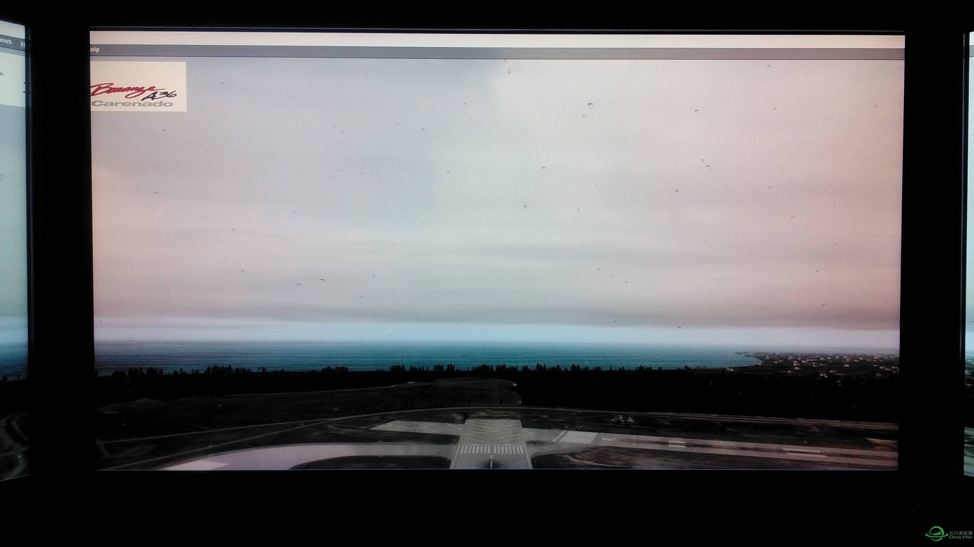 硬件升级完毕，上P3D实机测试，默认机型地景，开最高效果-1388 