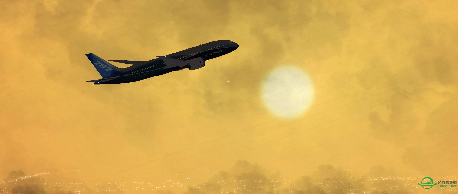 Modern aircraft 【Boeing787-8】-3657 