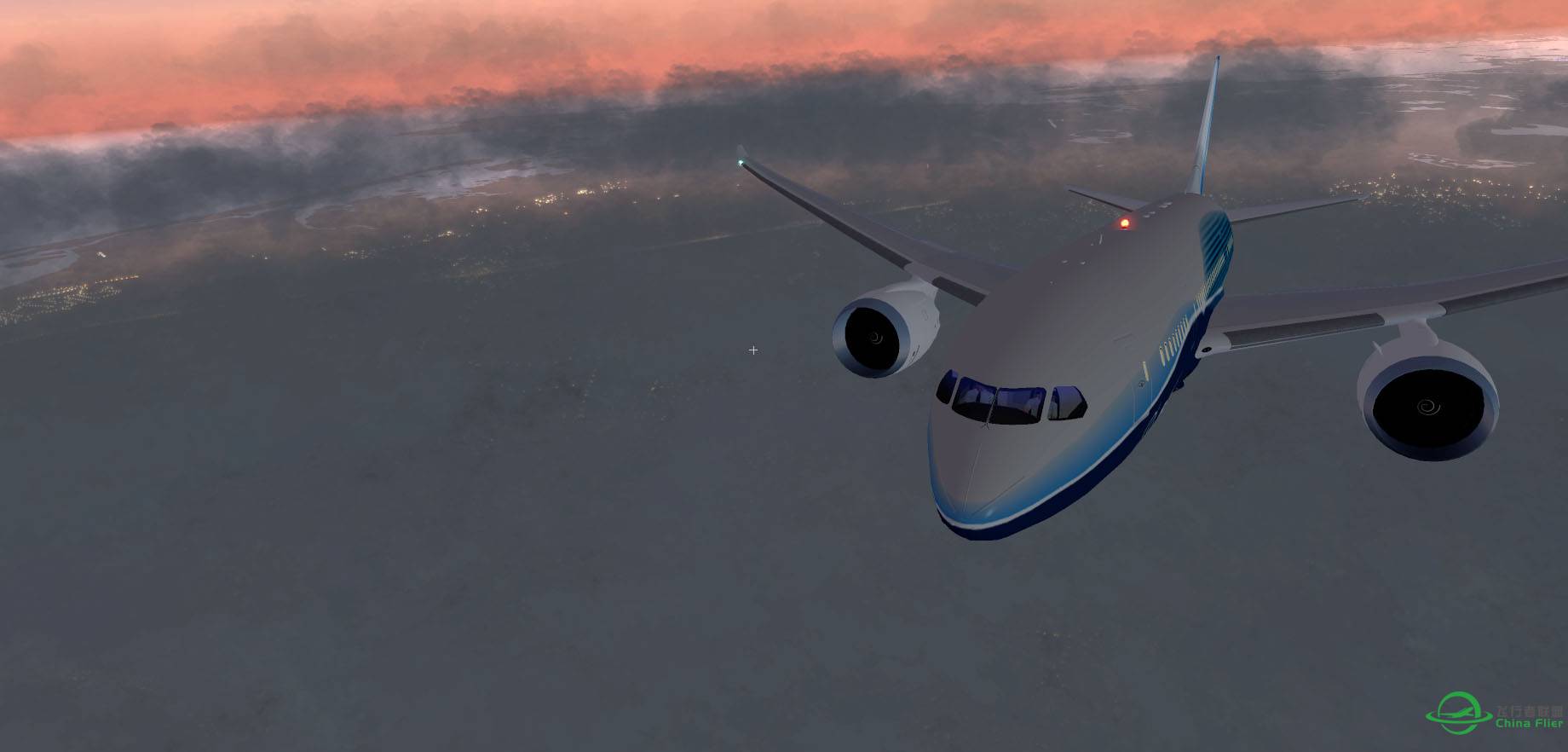 Modern aircraft 【Boeing787-8】-6507 