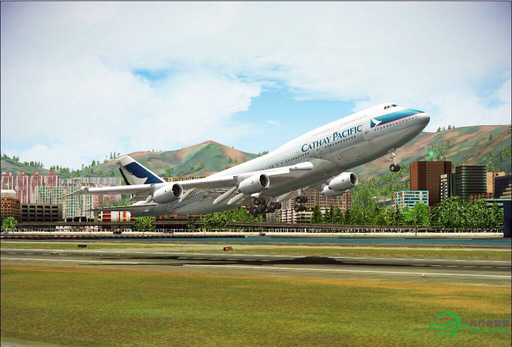 B747-300庆贺波音百年（fs9）-2735 