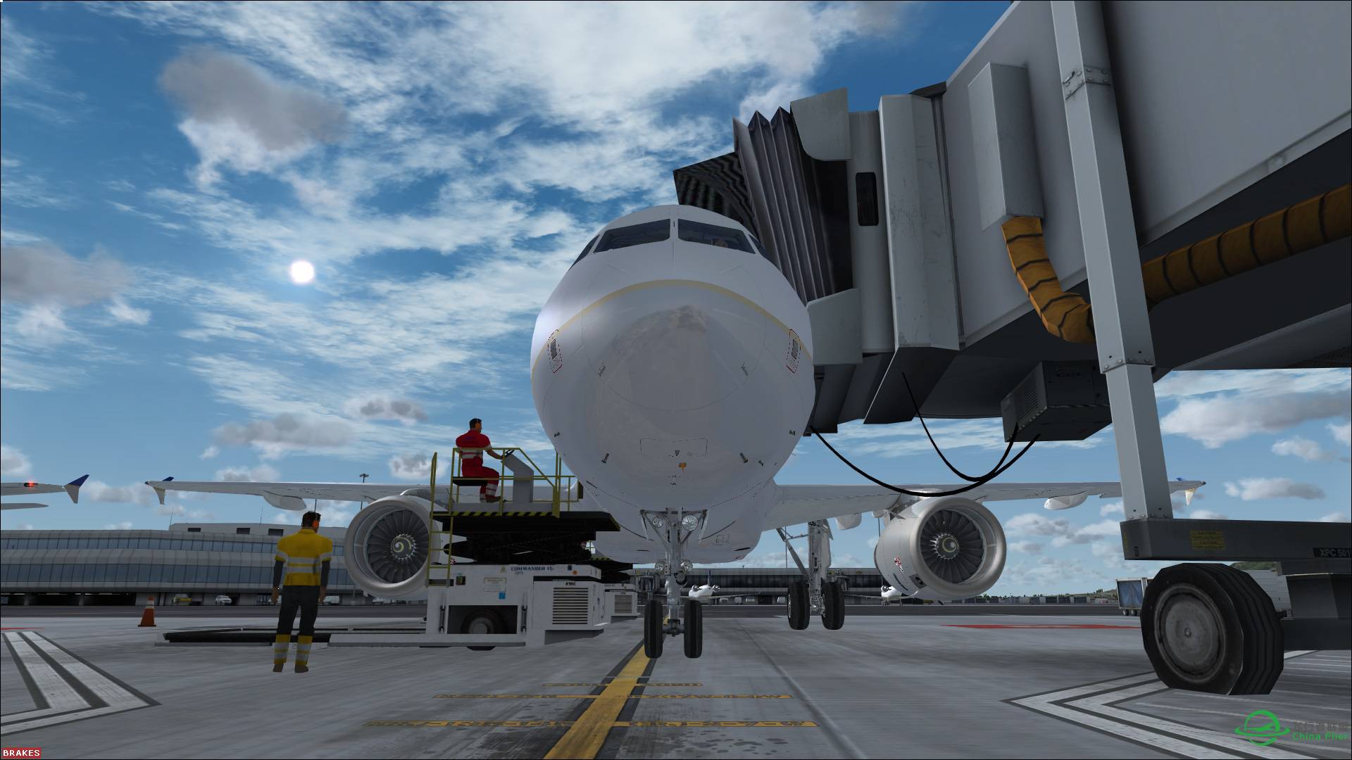 试飞坠吼的空客 FLIGHT SIM LABS A320 CFM/IAE-4617 