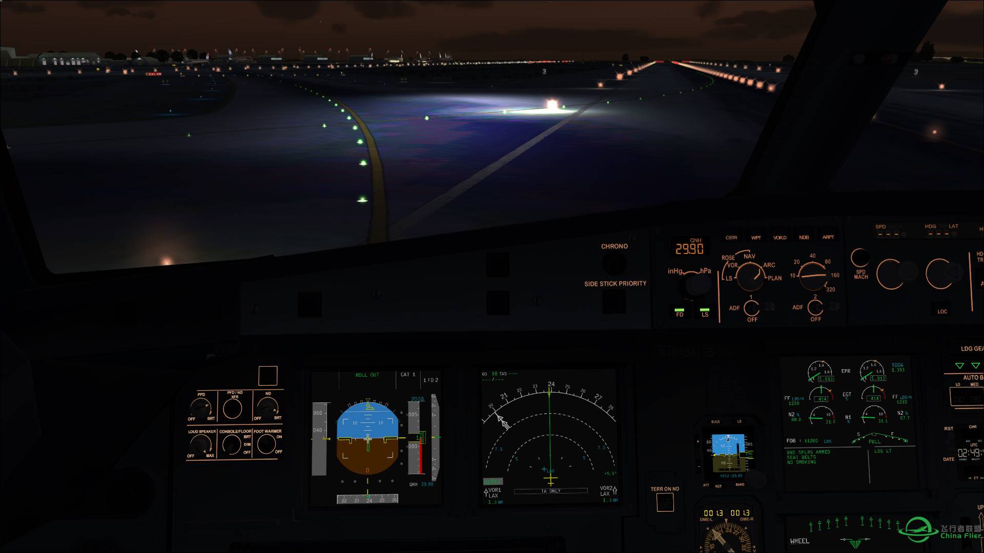 试飞坠吼的空客 FLIGHT SIM LABS A320 CFM/IAE-8071 