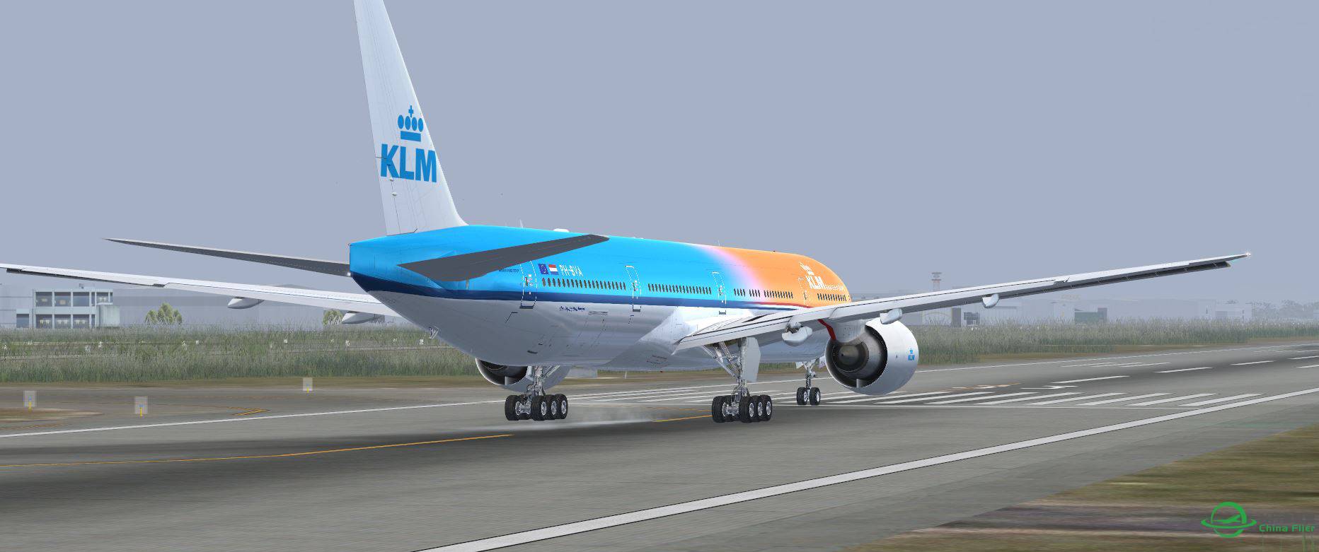 B777 KLM @ MMTO-9004 