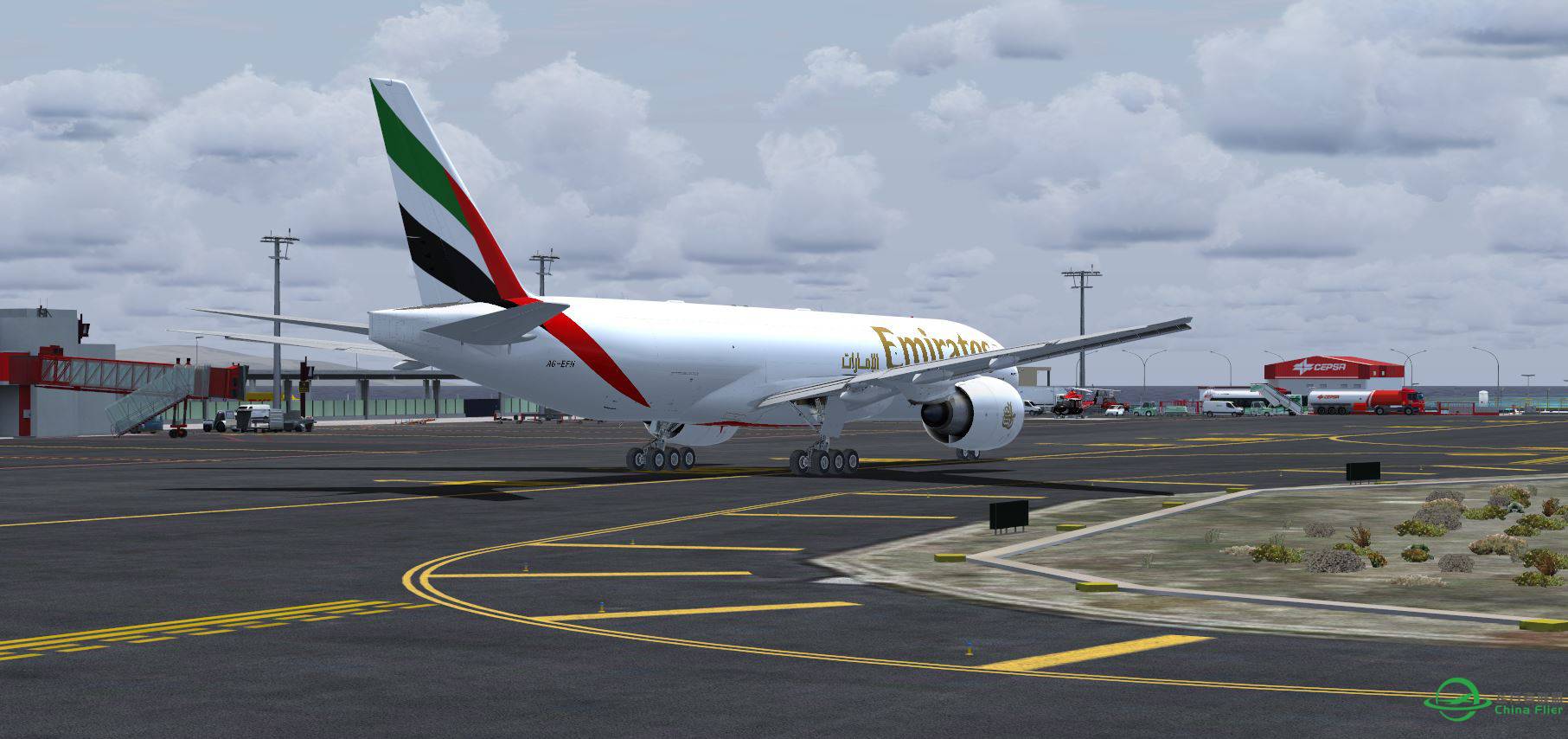 B777 Emirates SkyCargo-543 