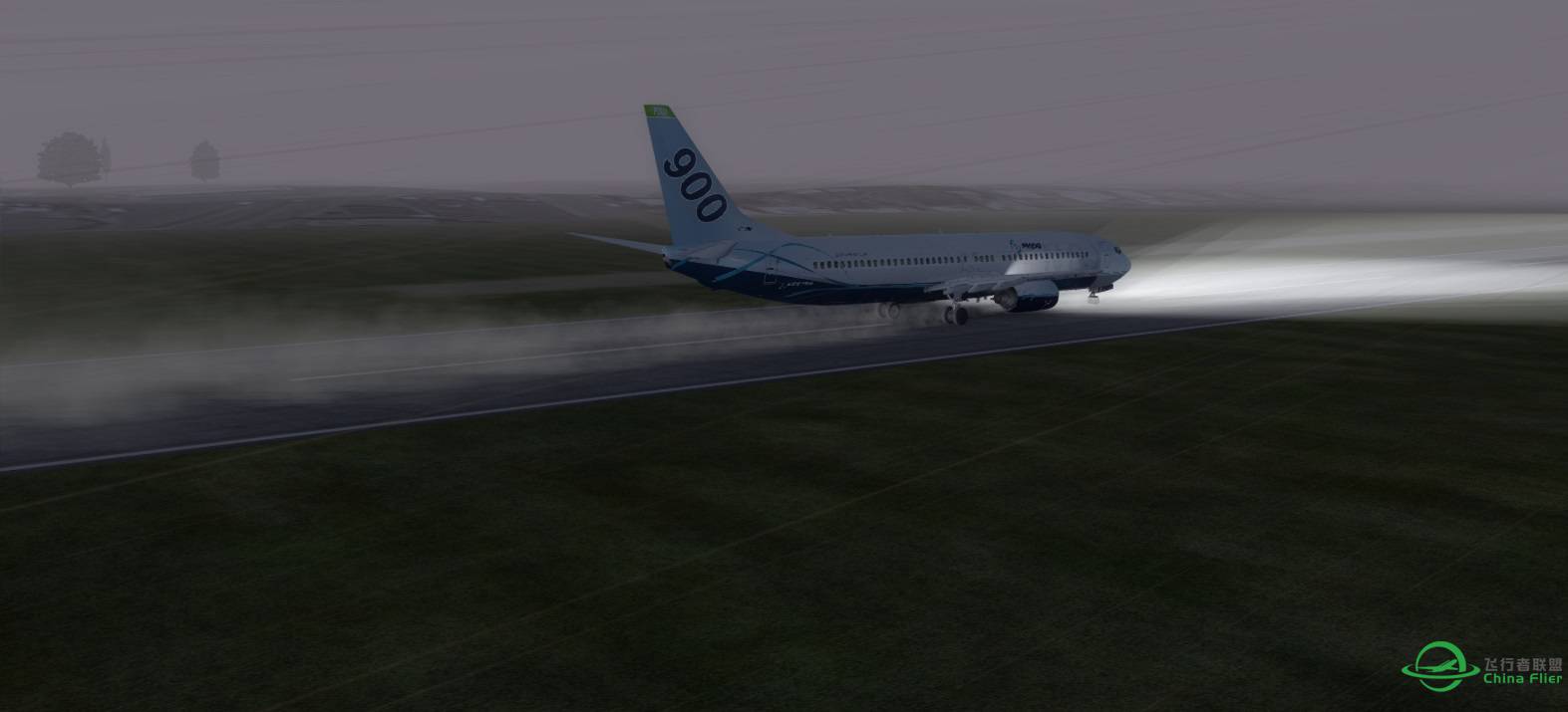 737 IMMERSION水雾效果为啥我的只有部分效果呢？-9606 