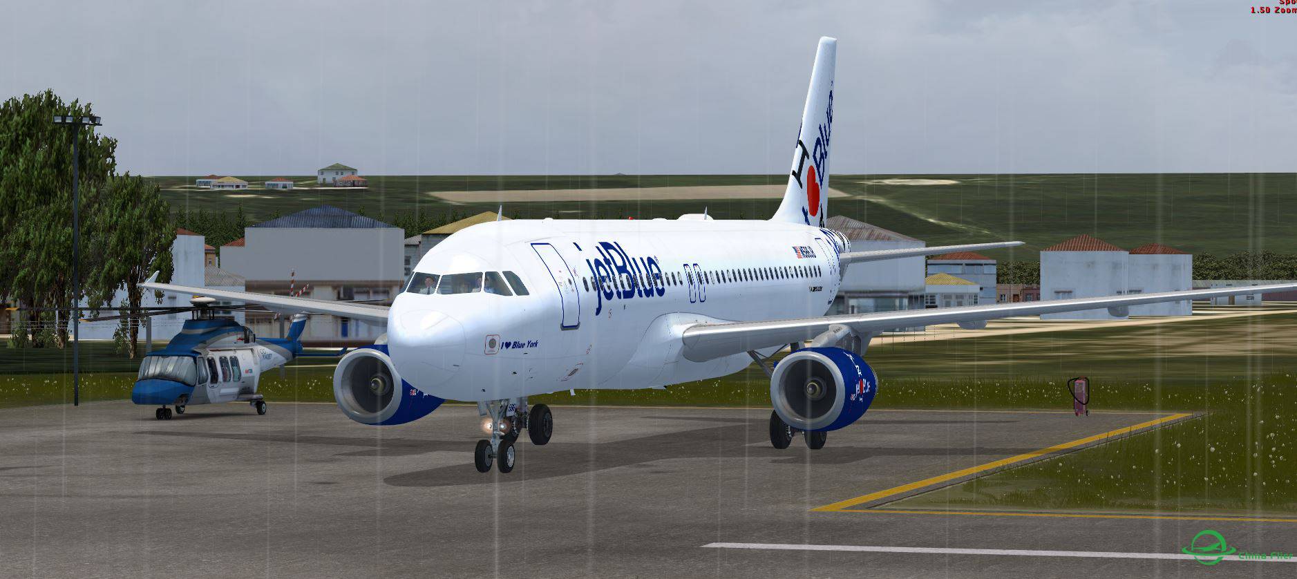 A320 JetBlue @ SVSB-6048 