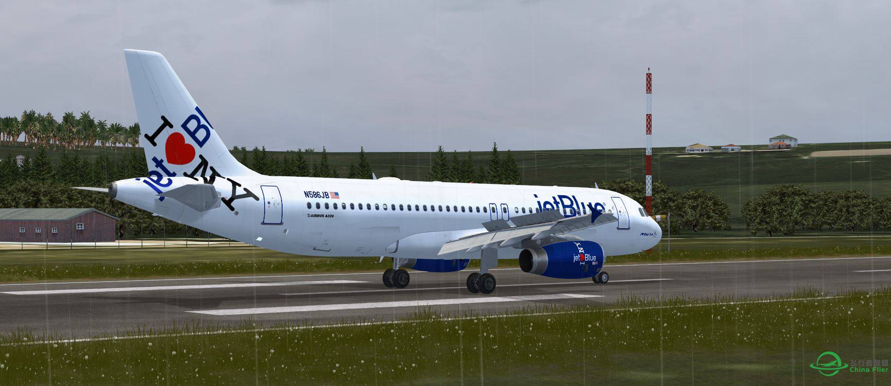 A320 JetBlue @ SVSB-2033 