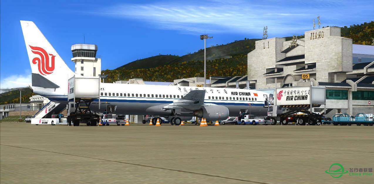 CCA5665 雲南麗江 - 上海浦東 LJG - PVG-5252 