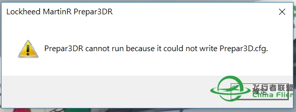 P3D打不开无法玩-8585 