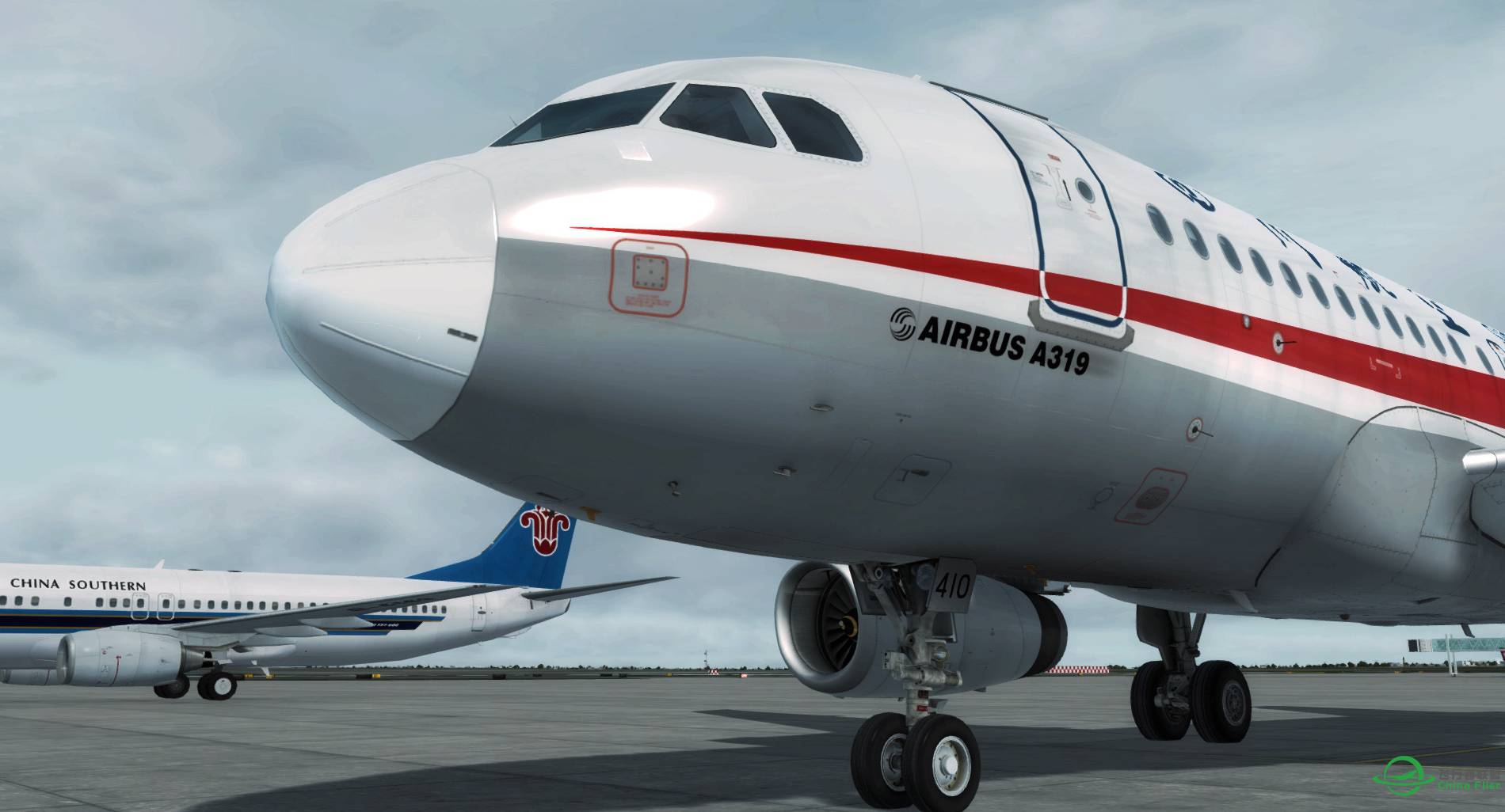 A319 CTU-DLU-4261 