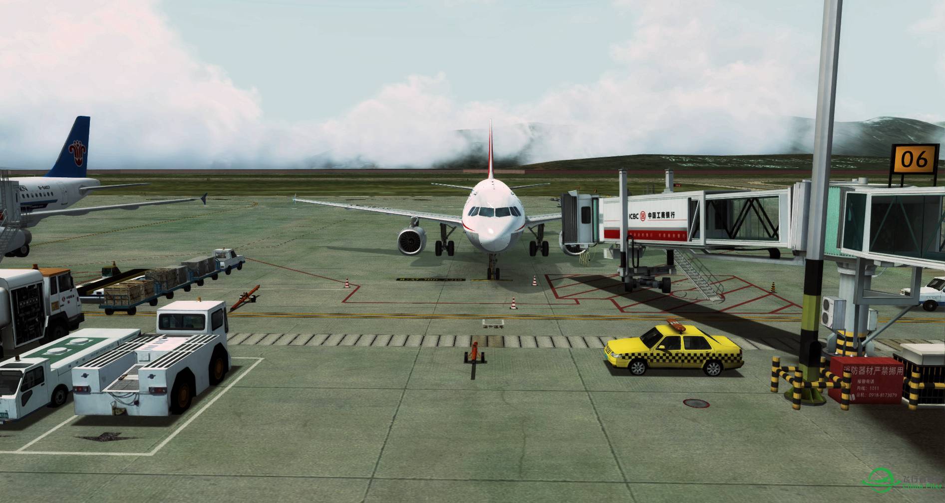 A319 CTU-DLU-3484 
