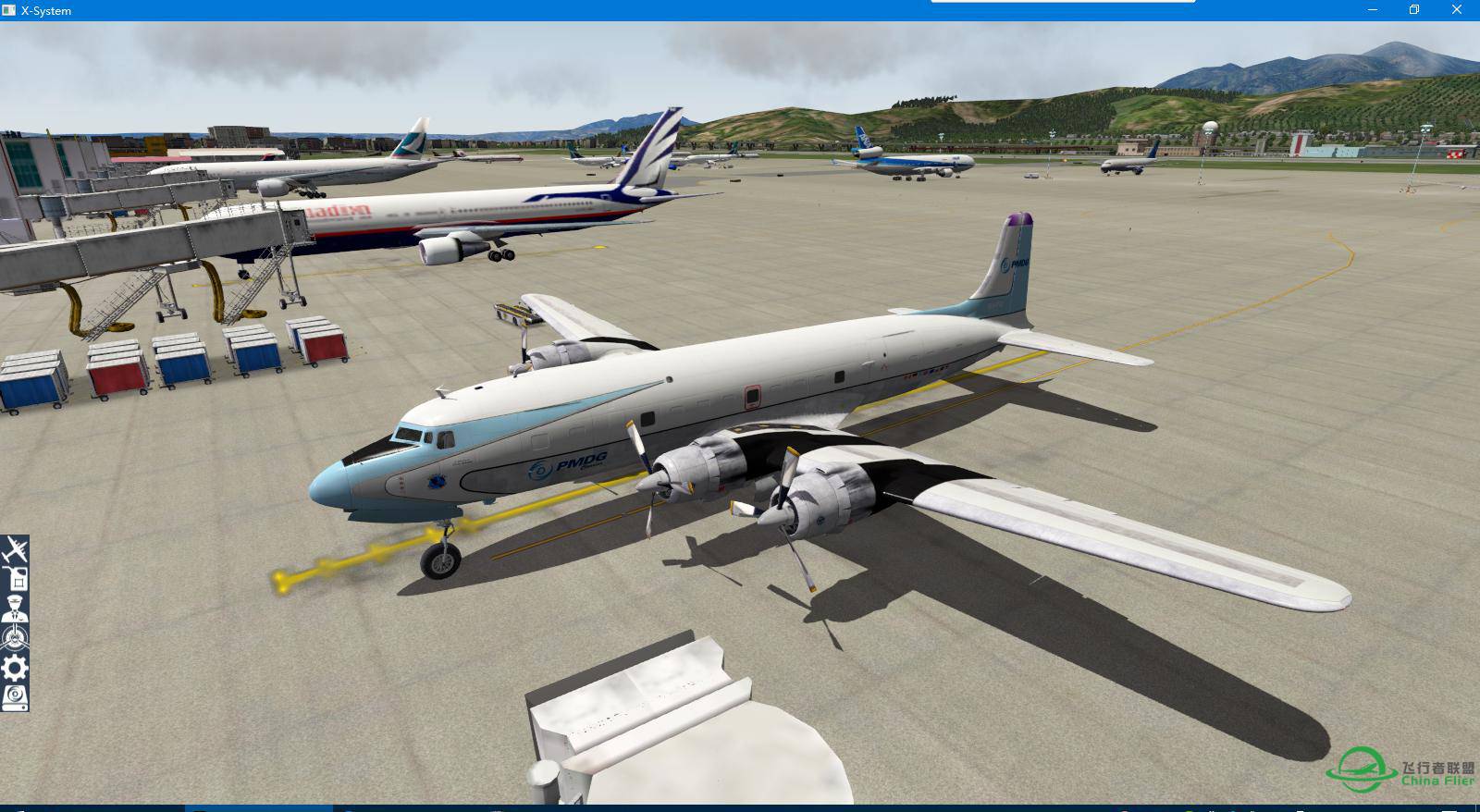 Xplane10 的PMDGDC6-3693 