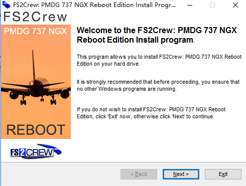FS2Crew - PMDG 737 NGX Reboot EDITION v2.0[最新FSX-P3Dv3,v2版] 安装出错-3312 