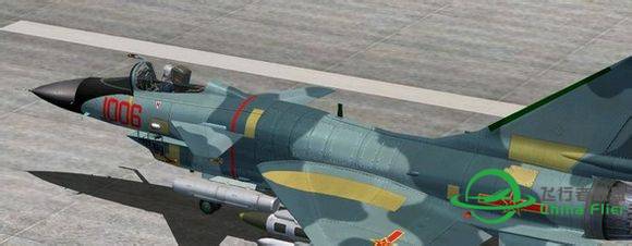 FSX P3D 歼 10 一键安装，导弹，弹射座舱-5847 