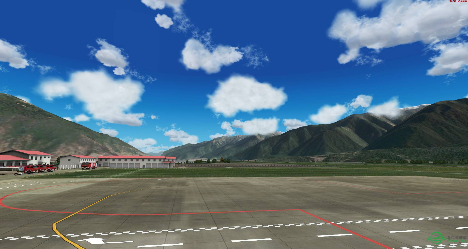 Fsx 林芝RNP23进近多图 附视频-9500 