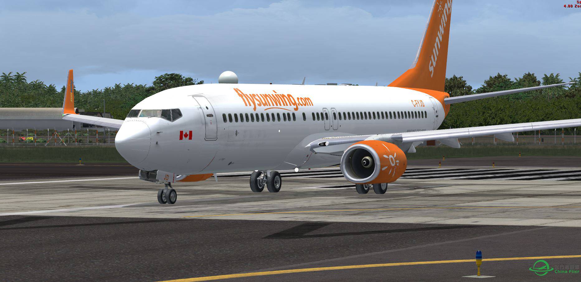 B737 FlySunWing-3430 
