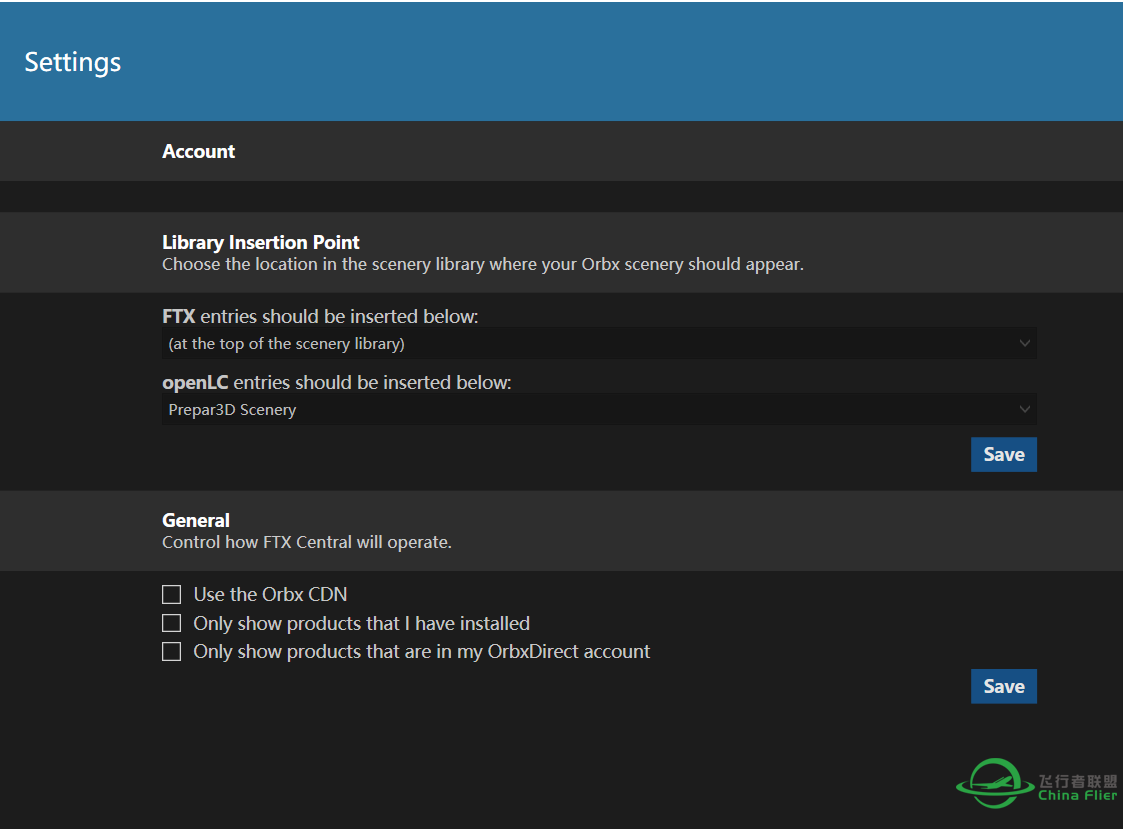 安完orbx global1.4之后出现不识别P3D V3-7645 