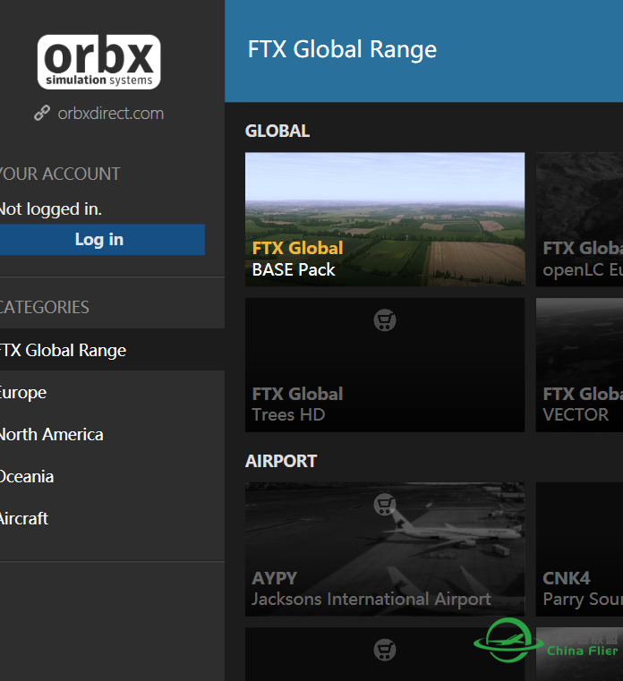 安完orbx global1.4之后出现不识别P3D V3-7496 