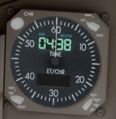 PMDG777 MENU設定心得和時鐘小功能-6454 