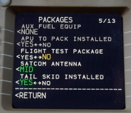 PMDG777 MENU設定心得和時鐘小功能-2589 